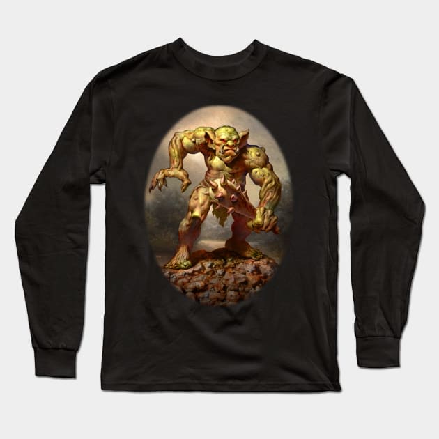 The Ogre Long Sleeve T-Shirt by Paul_Abrams